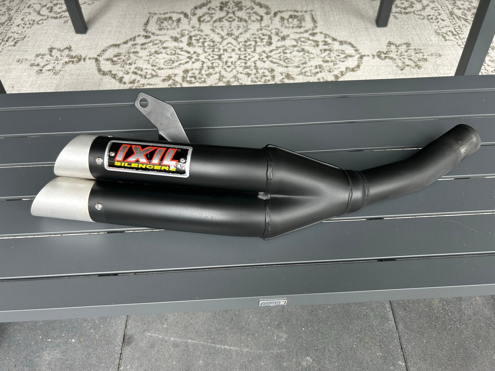 IXIL Uitlaat / Uitlaatdemper Kawasaki Z750 - Z.g.a.n!, Motoren, Onderdelen | Kawasaki, Ophalen of Verzenden, Gebruikt