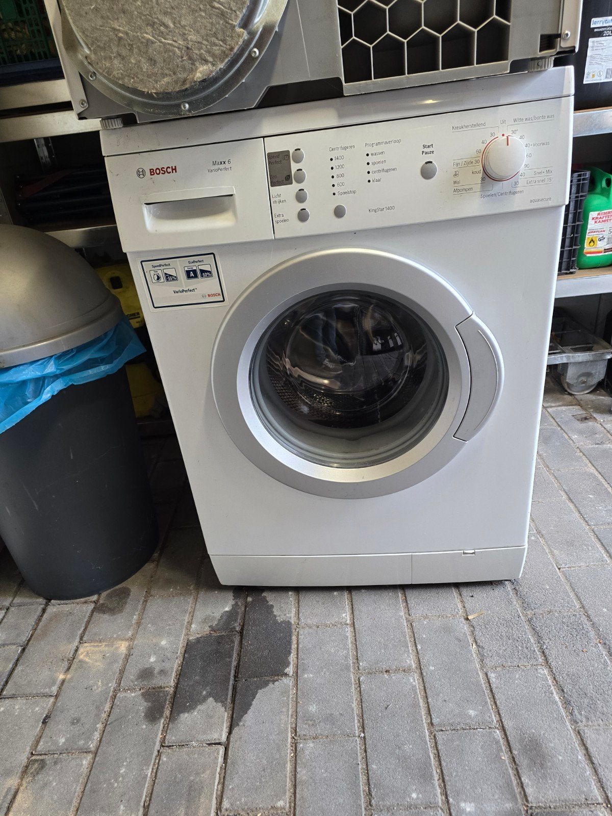 Bosch Maxx 6 VarioPerfect Wasmachine - KingStar 1400, Witgoed en Apparatuur, Gebruikt, Ophalen of Verzenden, Voorlader, Energieklasse A of zuiniger