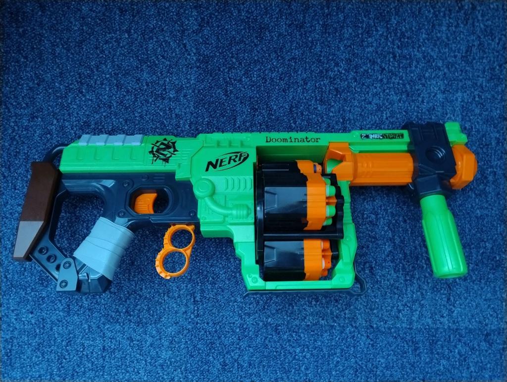 Nerf Doominator, Flip Fury, Strongarm, Kinderen en Baby's, Speelgoed | Buiten | Actiespeelgoed, Ophalen of Verzenden, Zo goed als nieuw