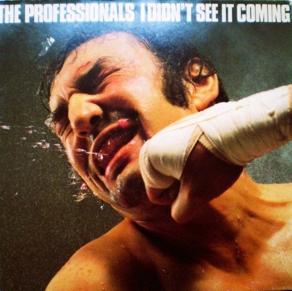 the professionals / i didnt see it coming - punk - ZELDZAAM, Cd's en Dvd's, Vinyl | Rock, LP, Gebruikt, Verzenden, Punk Rock
