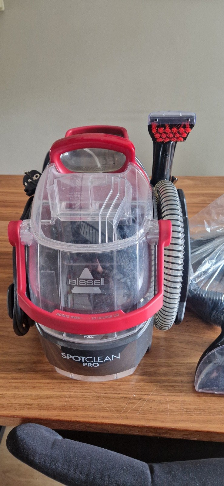 Bissell SpotClean Pro met nieuwe slang, Ophalen, Gebruikt, Vloerreiniger, Reservoir