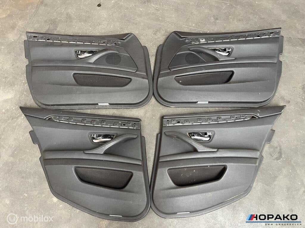 Deurpanelen set zwart leder BMW F10 F11 5 serie, Auto-onderdelen, Interieur en Bekleding, Gebruikt, Einsteinlaan 5 rijswijk, Ophalen of Verzenden
