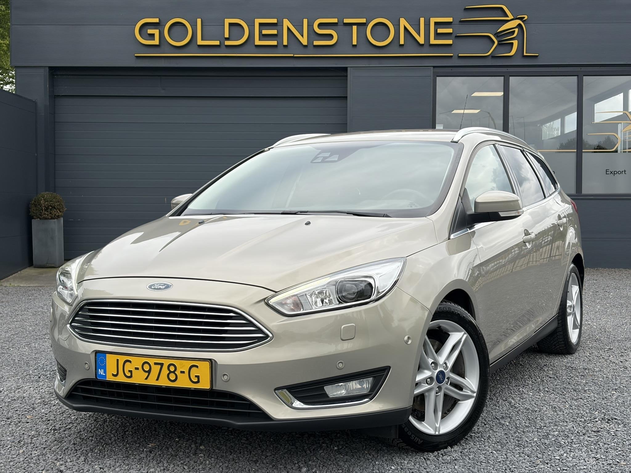 Ford Focus Wagon 1.5 Titanium Edition 1e Eigenaar,150pk,Navi, Euro 6, 4 cilinders, 150 pk, Leder