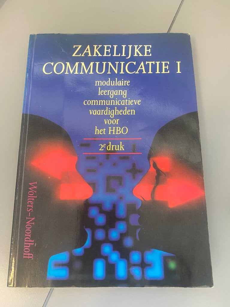 boek zakelijke communicatie, Gelezen, Verzenden, Diverse auteurs, HBO