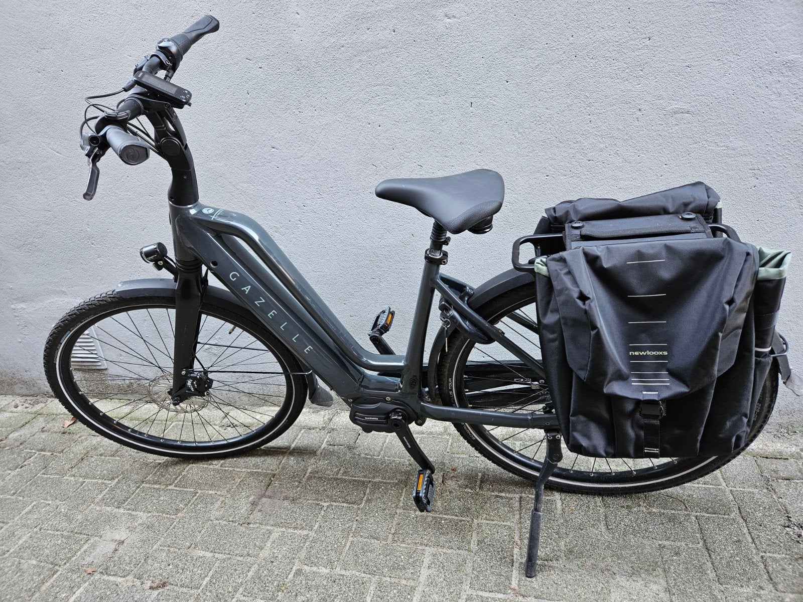 Gazelle Chamonix C7 elektrische fiets, Ophalen, Zo goed als nieuw, 47 tot 51 cm, 50 km per accu of meer