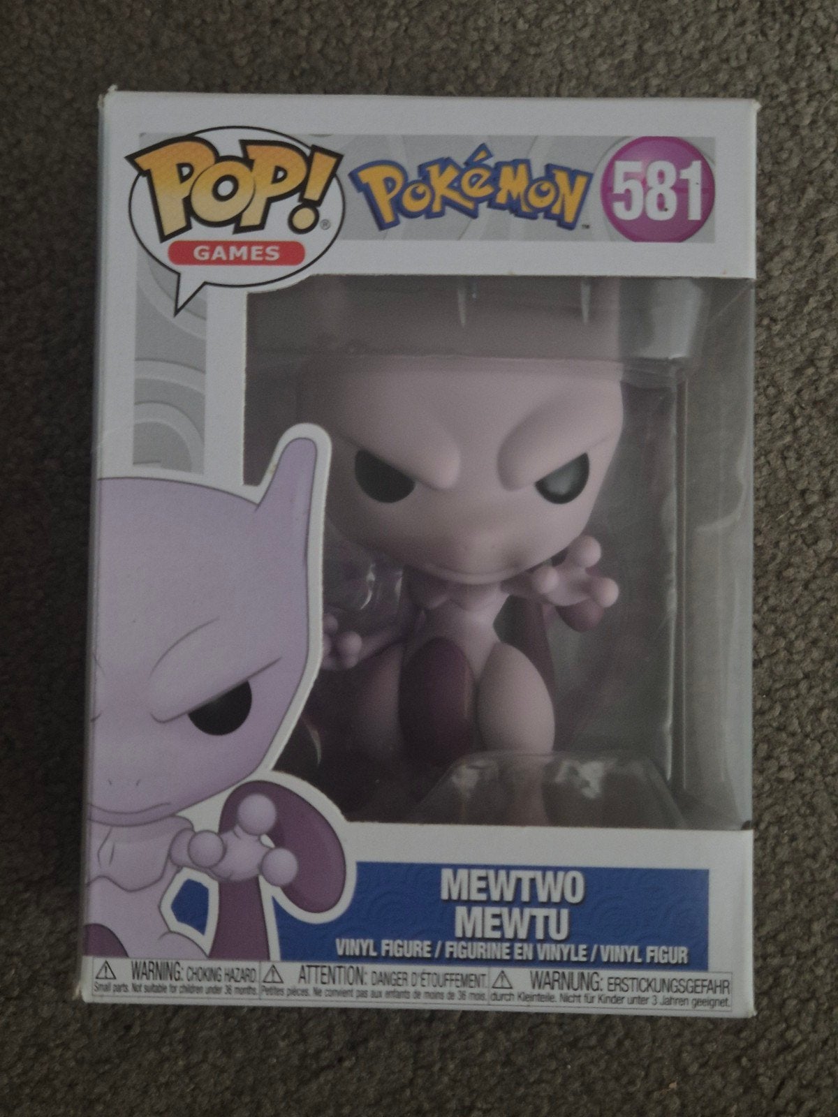 mewtwo funko 581, Ophalen, Zo goed als nieuw