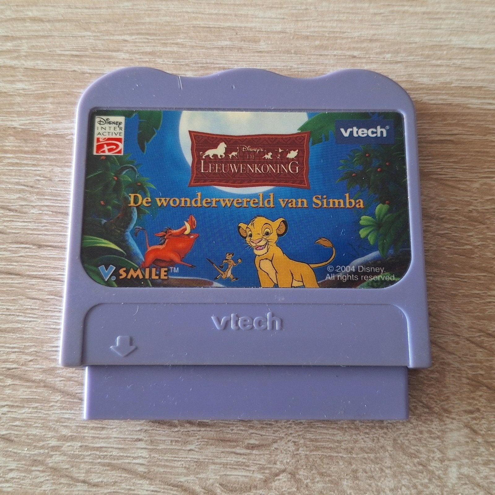 VTech V.Smile De Leeuwenkoning Simba Educatieve Game, Kinderen en Baby's, Ophalen of Verzenden, Gebruikt, 2 tot 4 jaar