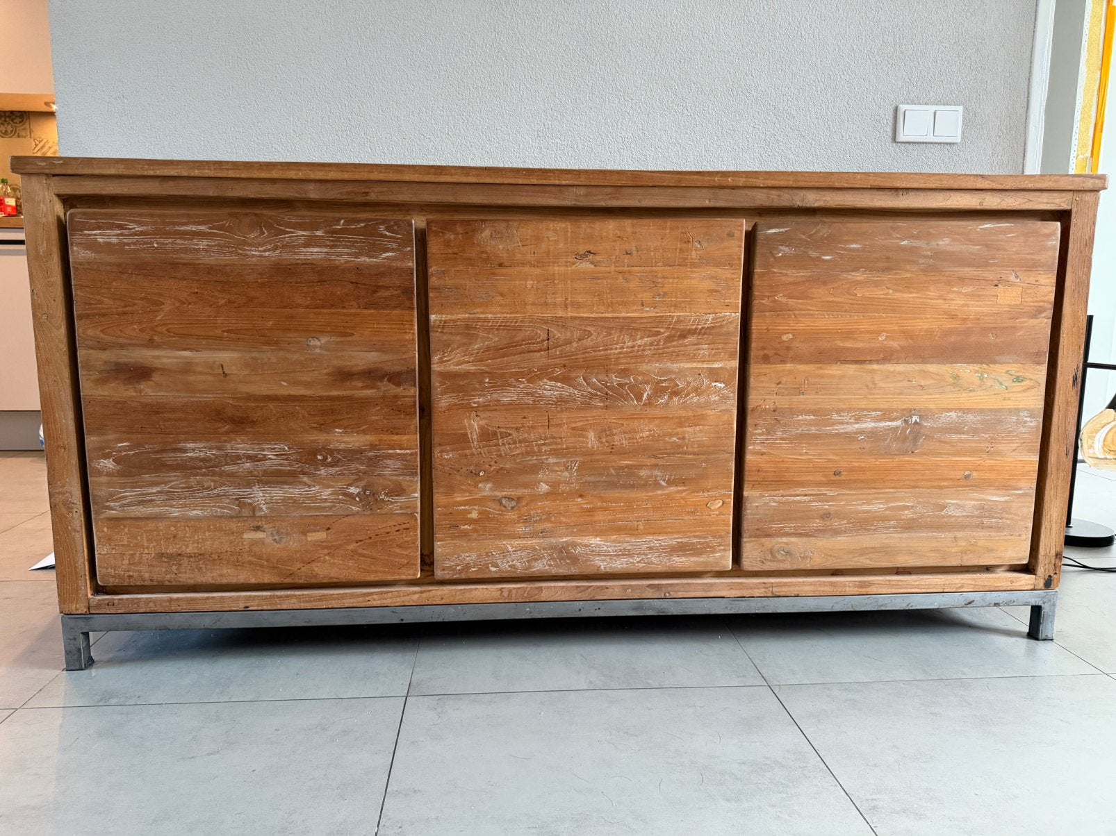 Tower living dressoir Venetie , 180cm, Ophalen, Met deur(en), 150 tot 200 cm, Teakhout