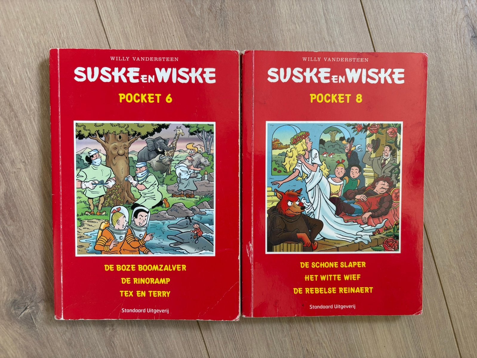 Suske en Wiske pockets met 6 verhalen, Ophalen of Verzenden, Suske en Wiske, Zo goed als nieuw, Boek of Spel