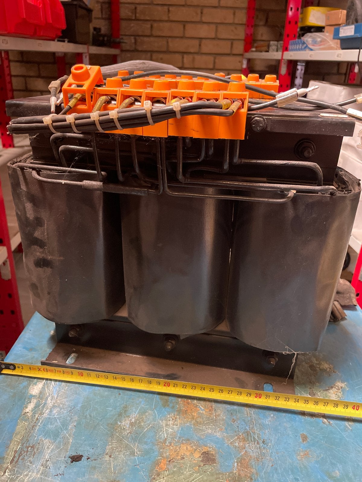 Electro Industrie Transformator 8.35 KVA, 400V naar 18-200V, Ophalen, Gebruikt