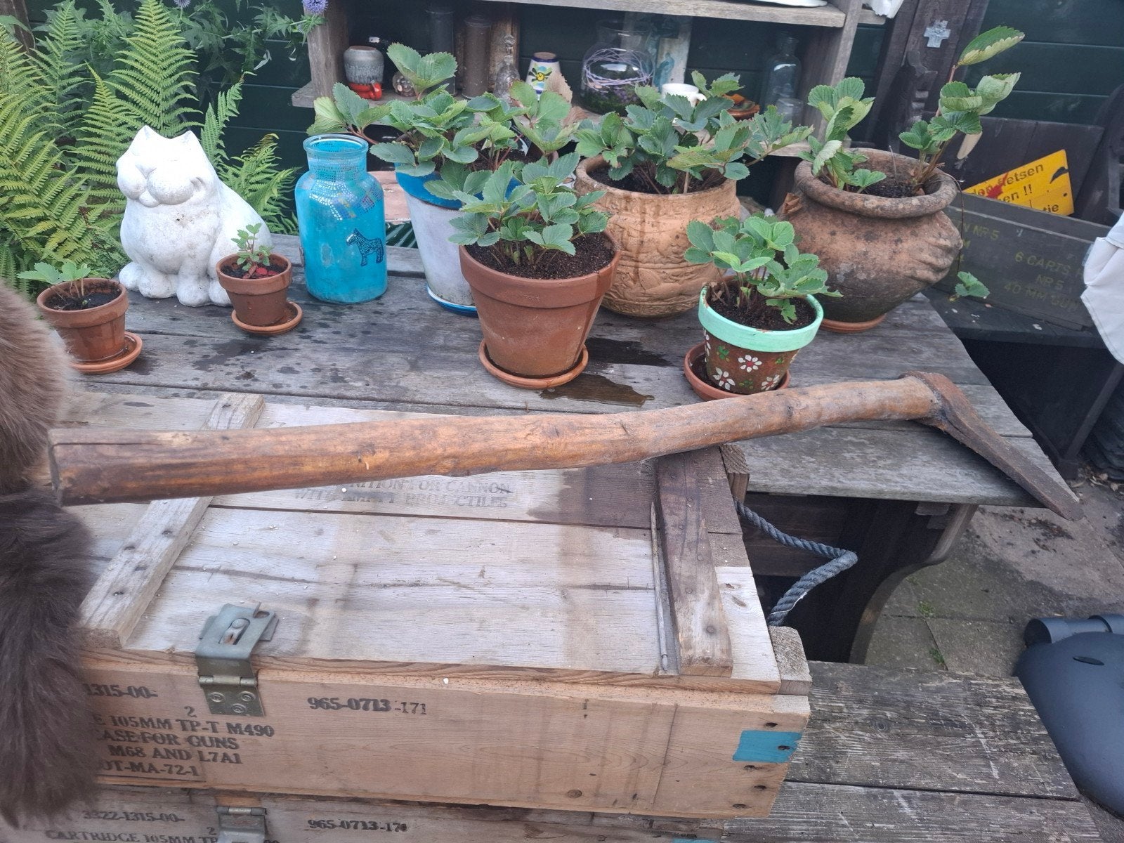 Vintage franse boom bijl, Ophalen of Verzenden