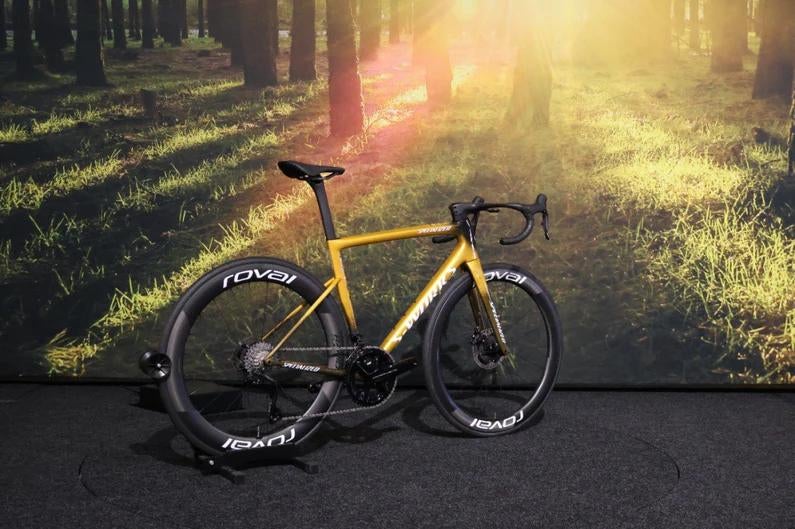 S-Works Tarmac SL8 56cm Remco’s golden season bike LTD, Overige merken, 28 inch, Carbon, Nieuw