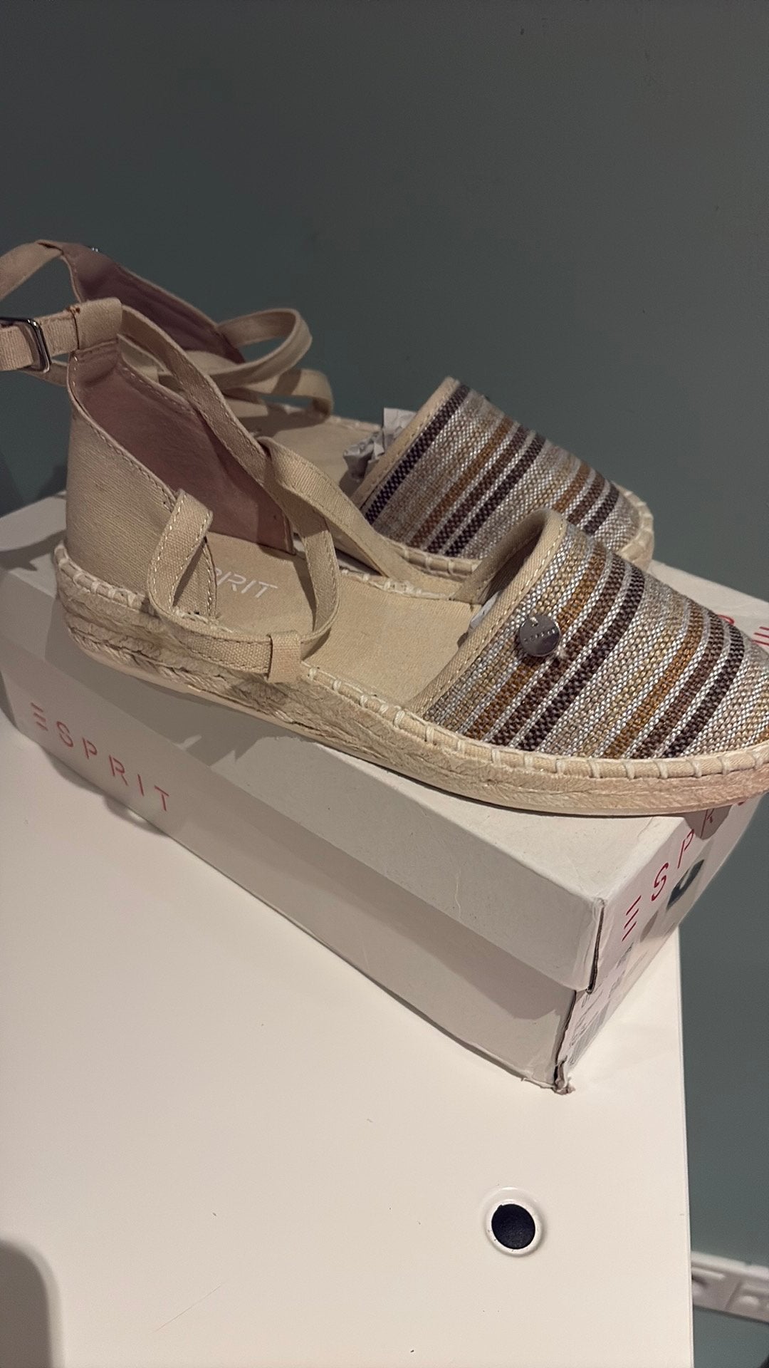 Esprit Espadrilles Sandalen, Ophalen of Verzenden, Zo goed als nieuw