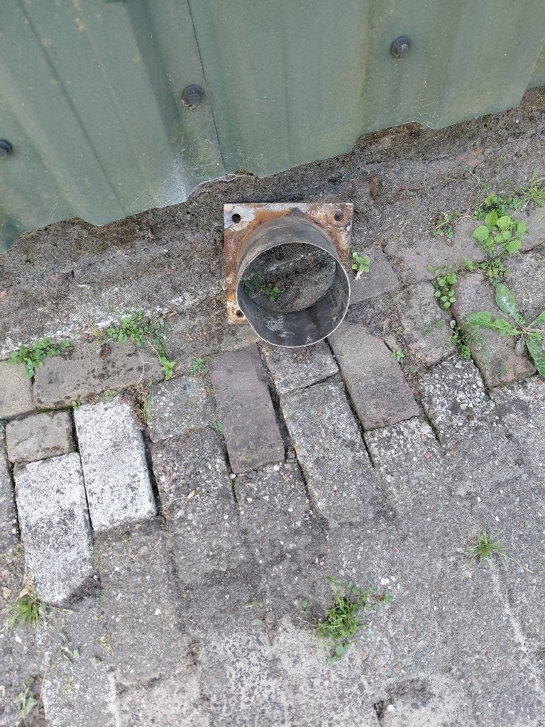 rvs 6 duims, Ophalen, Gebruikt