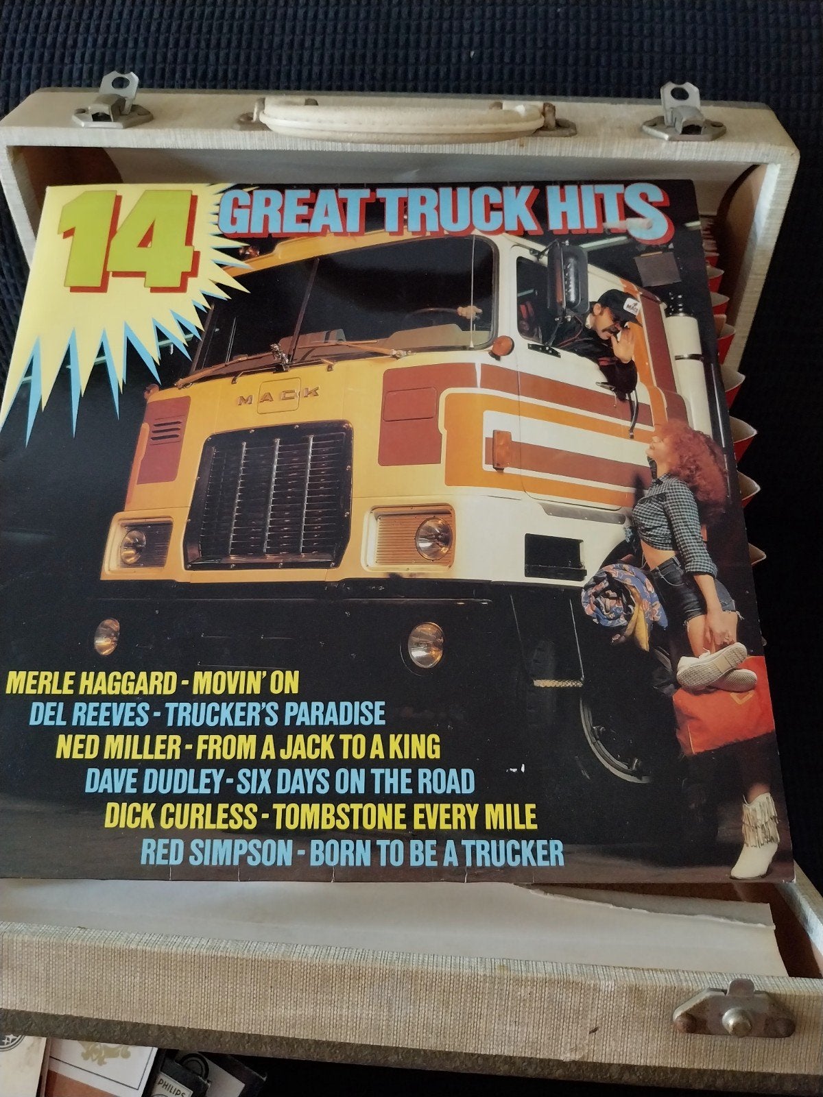 20 stuks LP's diverse genres in koffer, Ophalen, LP