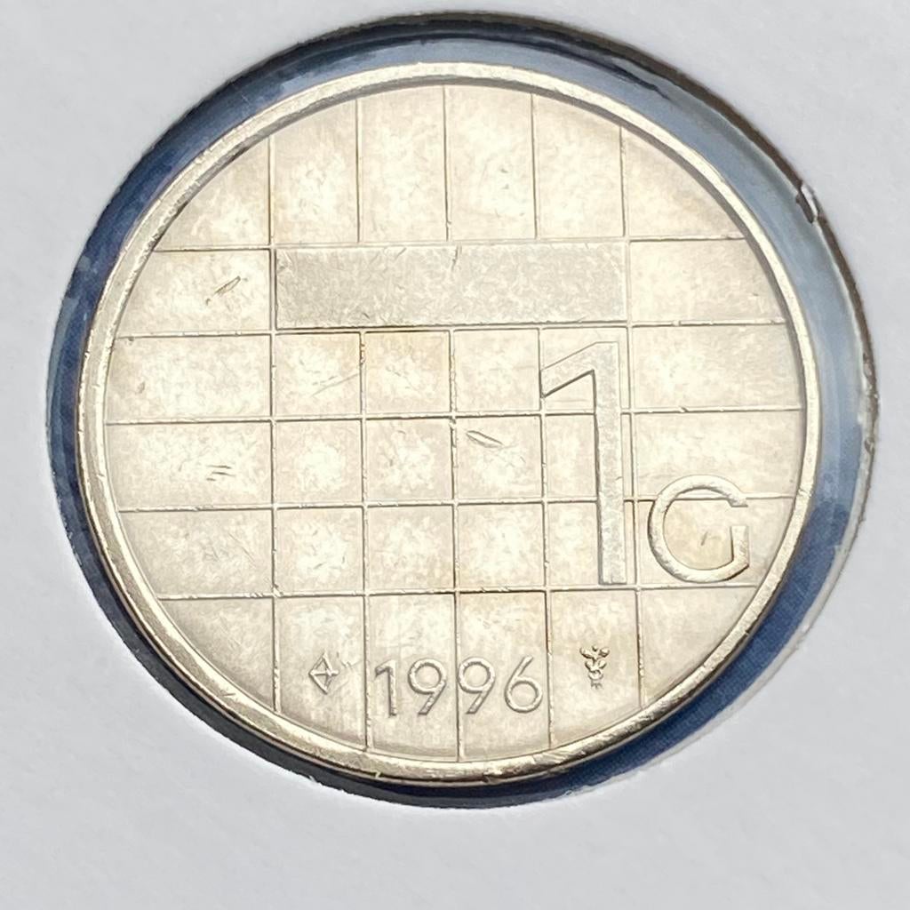 1 Gulden uit 1996 van Beatrix, Verzenden, Koningin Beatrix, 1 gulden, Losse munt