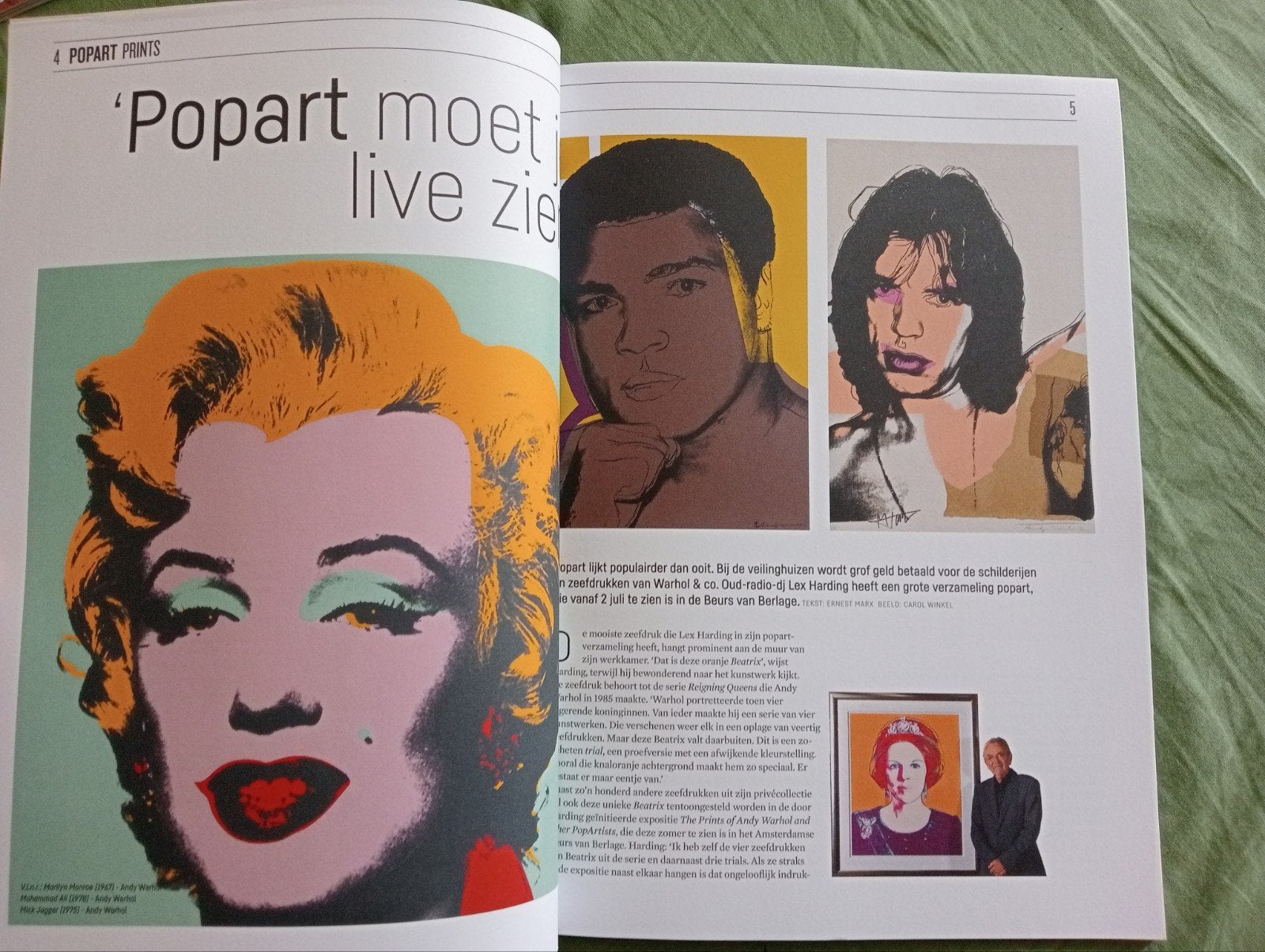 Pop Art Warhol Haring Lichtenstein Jean Arp Wim Sonneveld, Boeken, Tijdschriften en Kranten, Ophalen of Verzenden