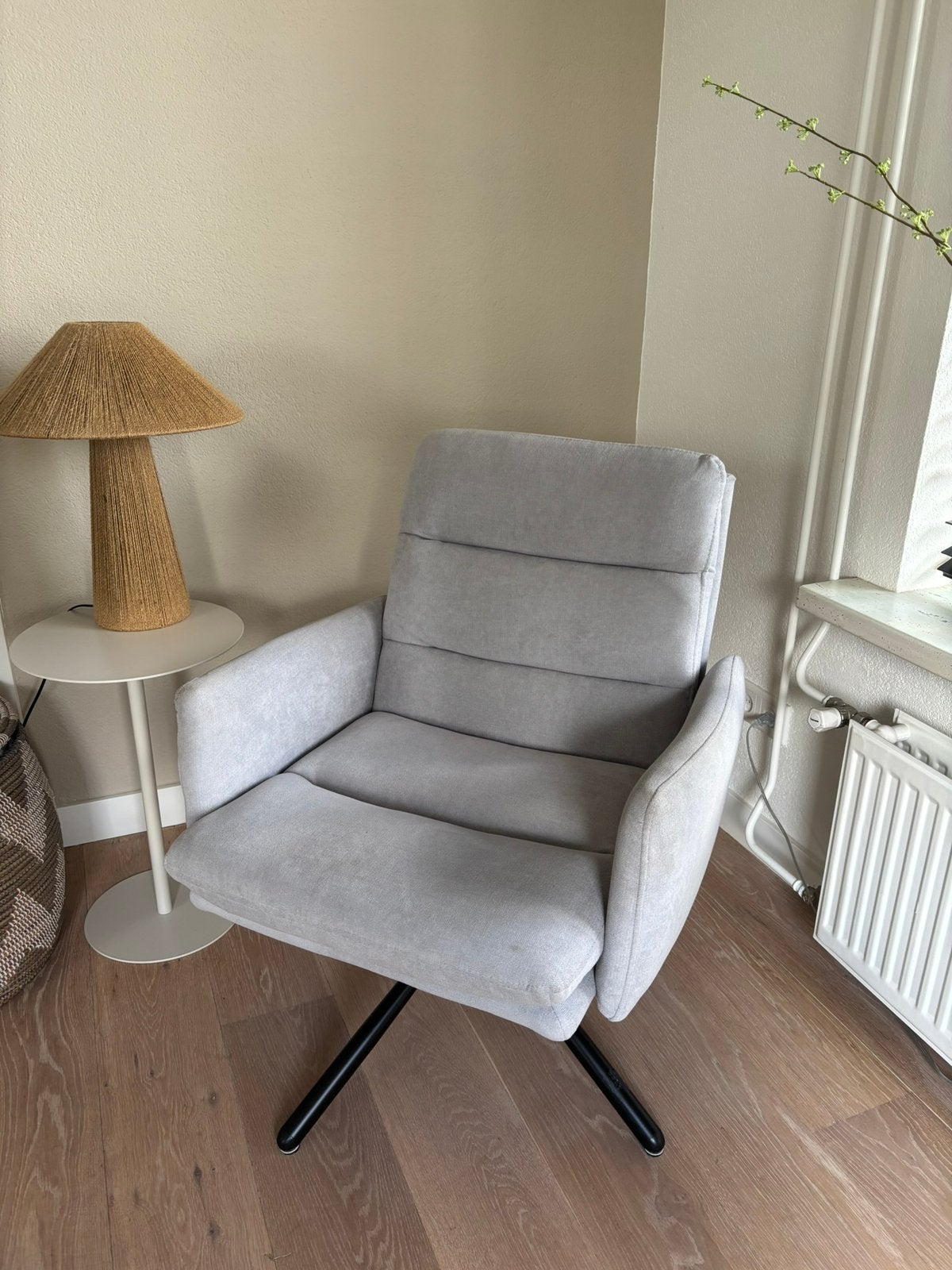 Fauteuil stoel loods 5 grijs, Huis en Inrichting, Fauteuils, Ophalen, Zo goed als nieuw, 75 tot 100 cm, 50 tot 75 cm