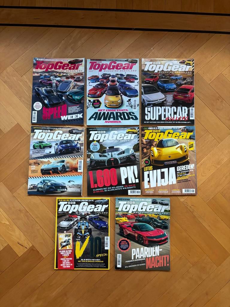 TopGear Magazine Nederland - 8 nummers 2025!, Ophalen of Verzenden, Zo goed als nieuw, Sport en Vrije tijd