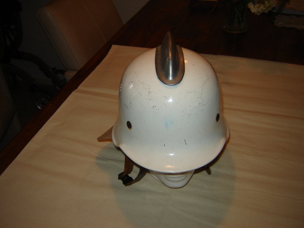 BRANDWEERHELM, Verzamelen, Ophalen of Verzenden, Overige soorten, Nederland, Helm of Baret