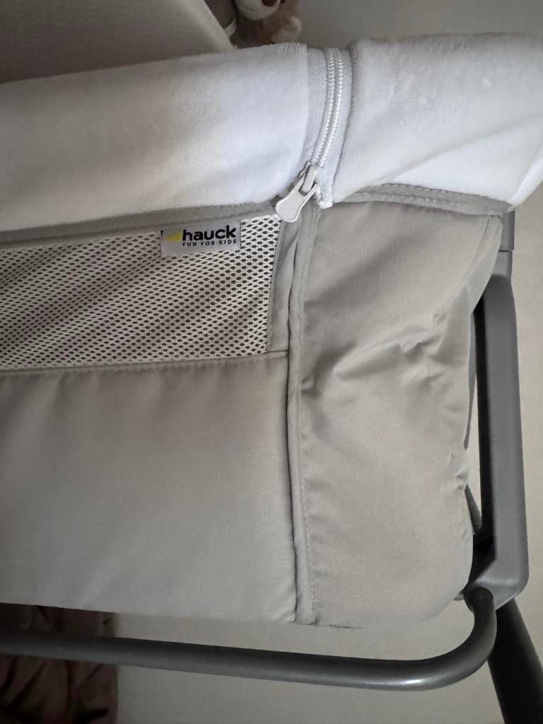 Hauck Face to Me Co-sleeper - beige, Ophalen, Zo goed als nieuw, Wieg