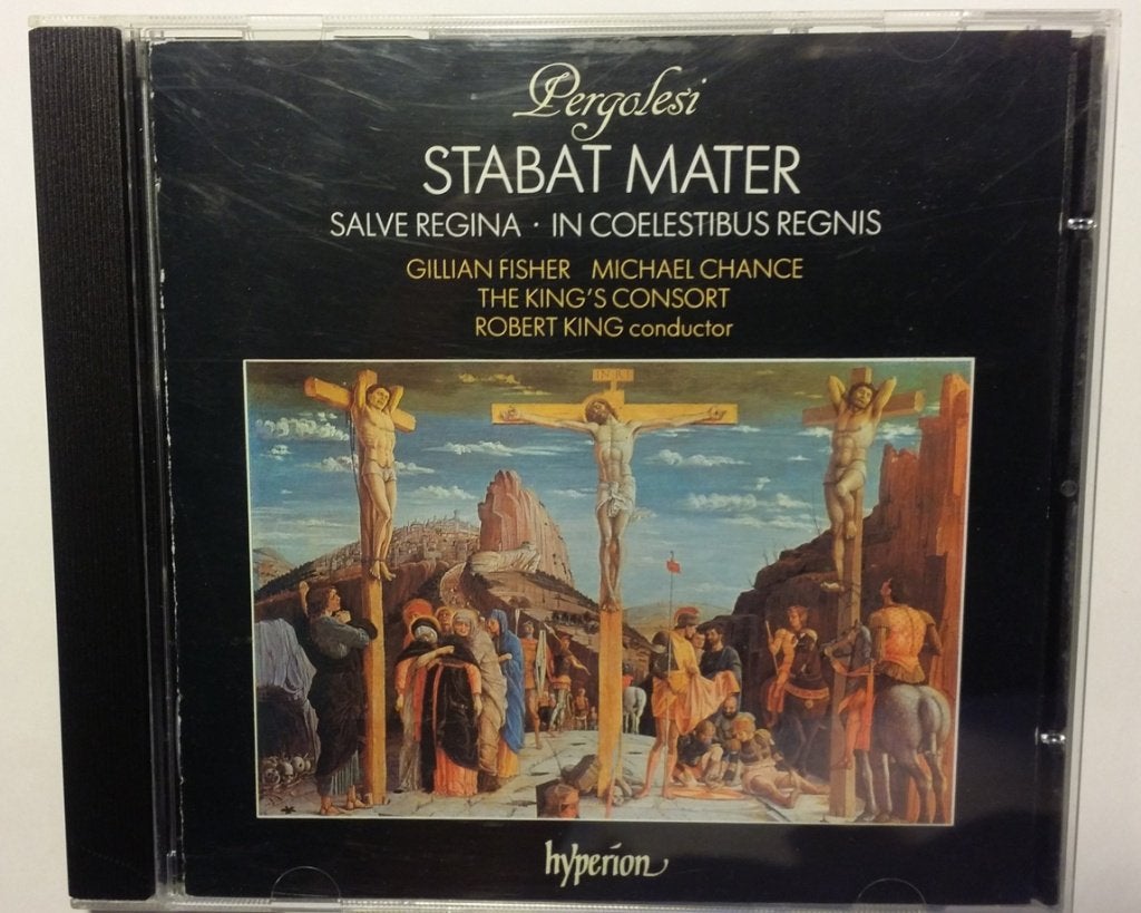 Pergolesi - Stabat Mater,Salve Regina +in coelestibus regni, Inclusief doosje, Ophalen of Verzenden, Zo goed als nieuw, Orkest of Ballet