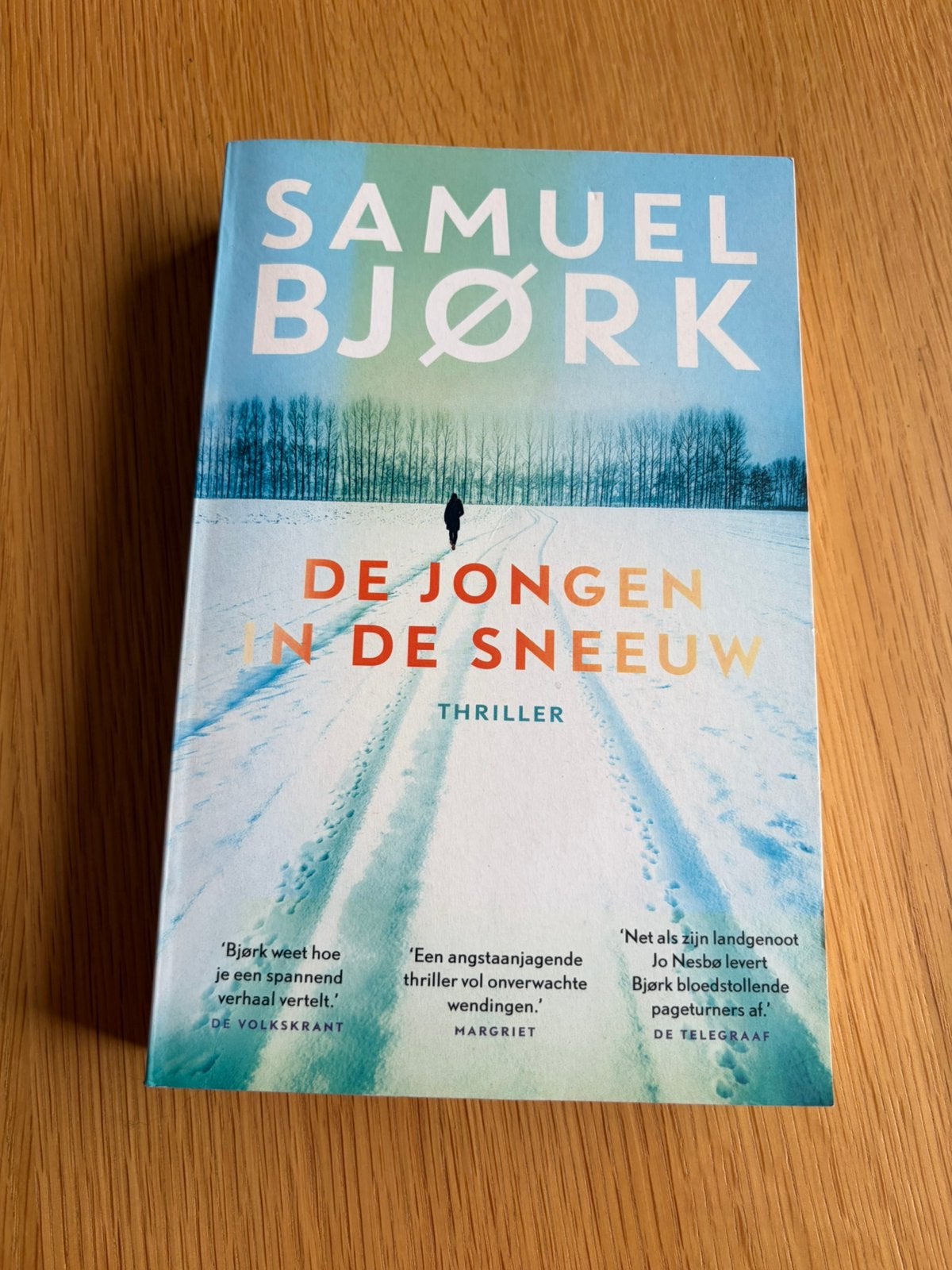 Samuel Bjork - De jongen in de sneeuw, Ophalen of Verzenden, Zo goed als nieuw, Samuel Bjork