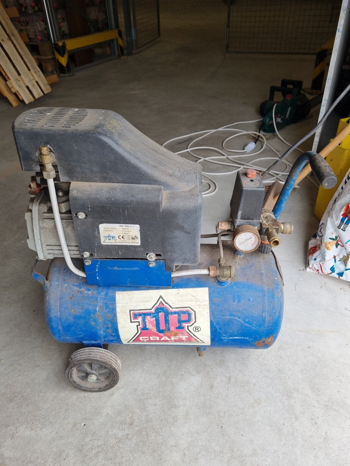TOP Craft Compressor TAC-1500.20.26 - Gebruikt, Ophalen