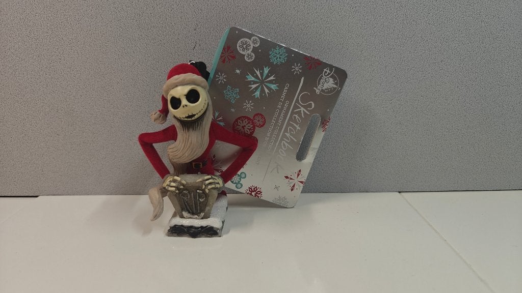 Kerst ornament - Jack Skellington Disney, Verzamelen, Disney, Ophalen of Verzenden, Overige figuren, Zo goed als nieuw, Beeldje of Figuurtje