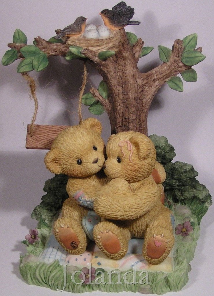 Cherished Teddies Austin and Alma, Verzamelen, Ophalen of Verzenden, Zo goed als nieuw, Beeldje, Cherished Teddies