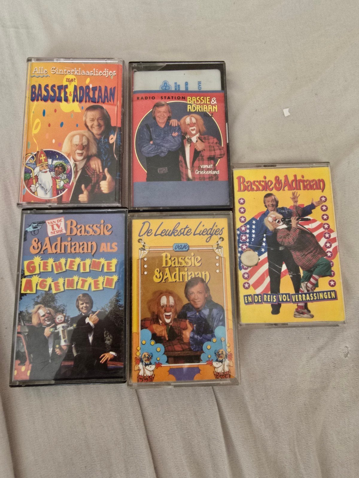 Bassie en adriaan collectie, Ophalen of Verzenden, Zo goed als nieuw, Kinderen en Jeugd, 2 t/m 25 bandjes