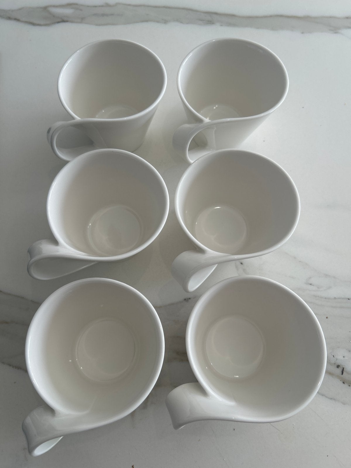 Villeroy & Boch NewWave koffiekopjes - set van 6, Ophalen, Villeroy & Boch, Zo goed als nieuw, Modern