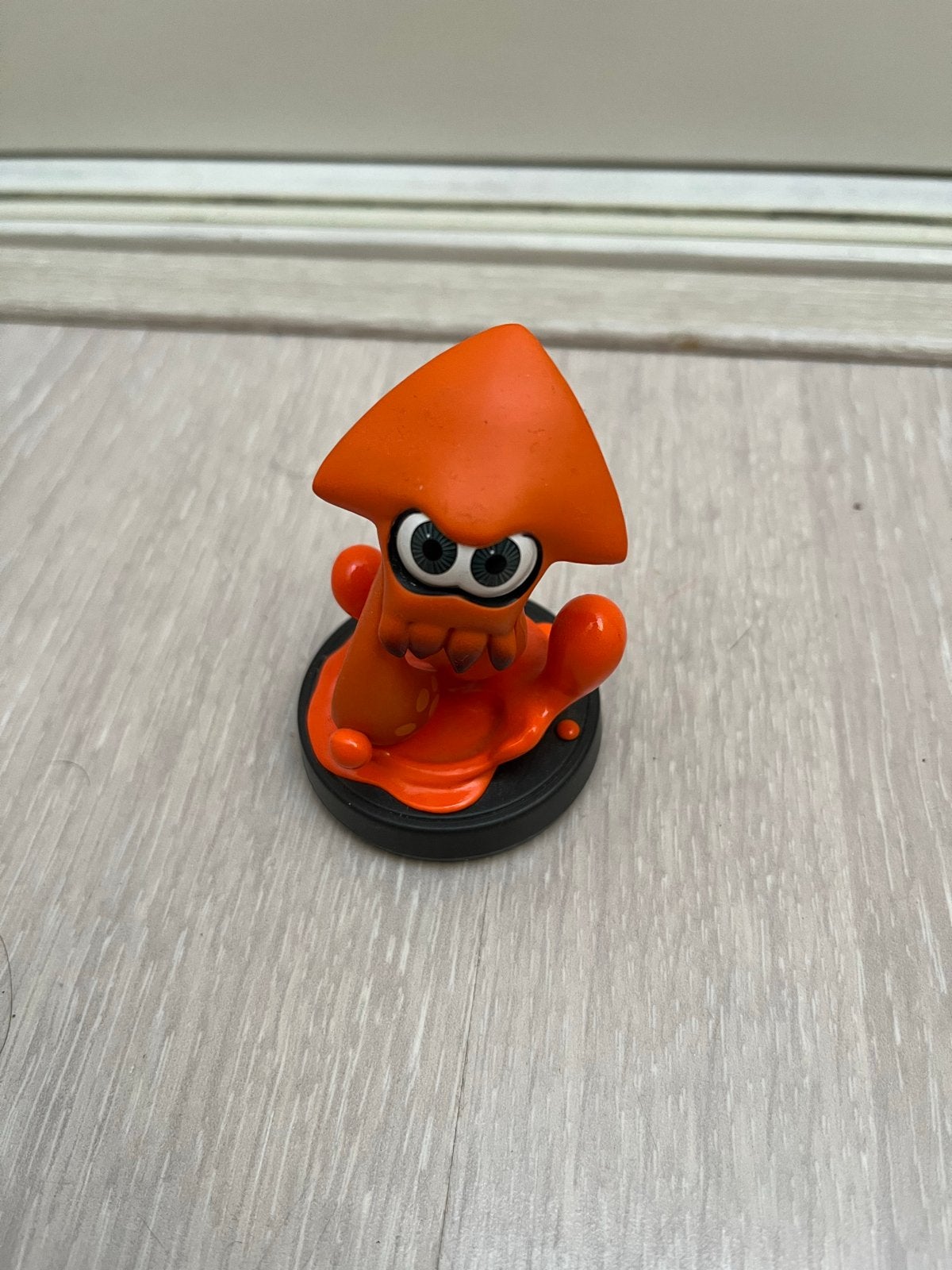 Splatoon Oranje Inktvis Amiibo Figuur, Ophalen of Verzenden, Zo goed als nieuw
