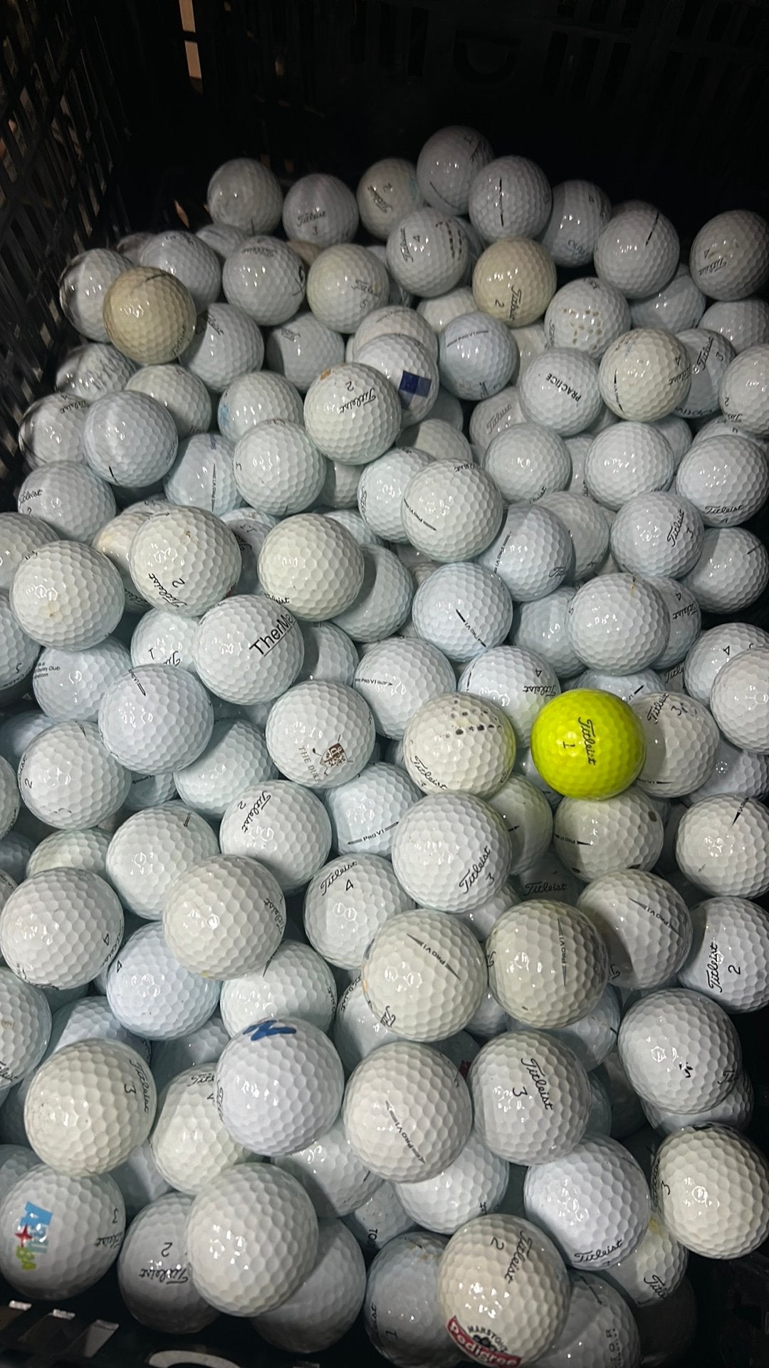 100 Stuks Titleist Pro V1 Golfballen, Sport en Fitness, Golf, Bal(len), 1187ZX, Info@premiumgolf.nl, Ophalen of Verzenden