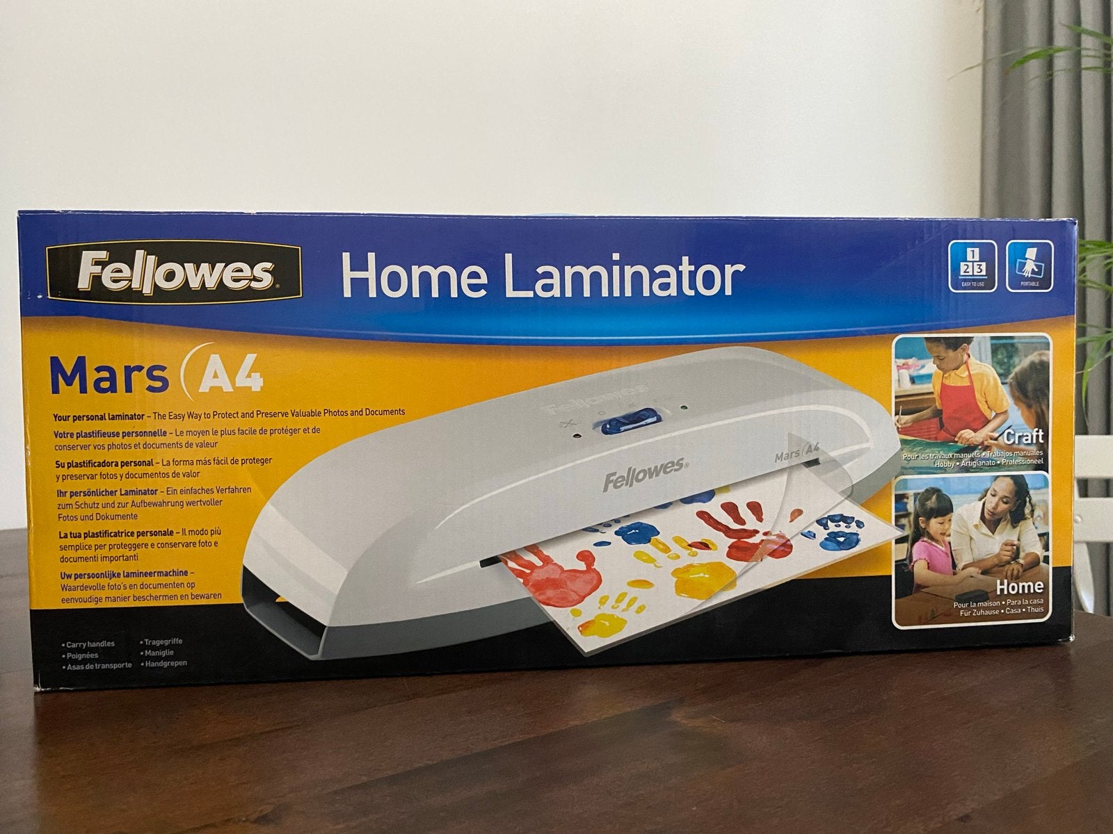 Fellowes Mars A4 Home Laminator - ZGAN incl. Lamineervellen, Ophalen of Verzenden, Gebruikt
