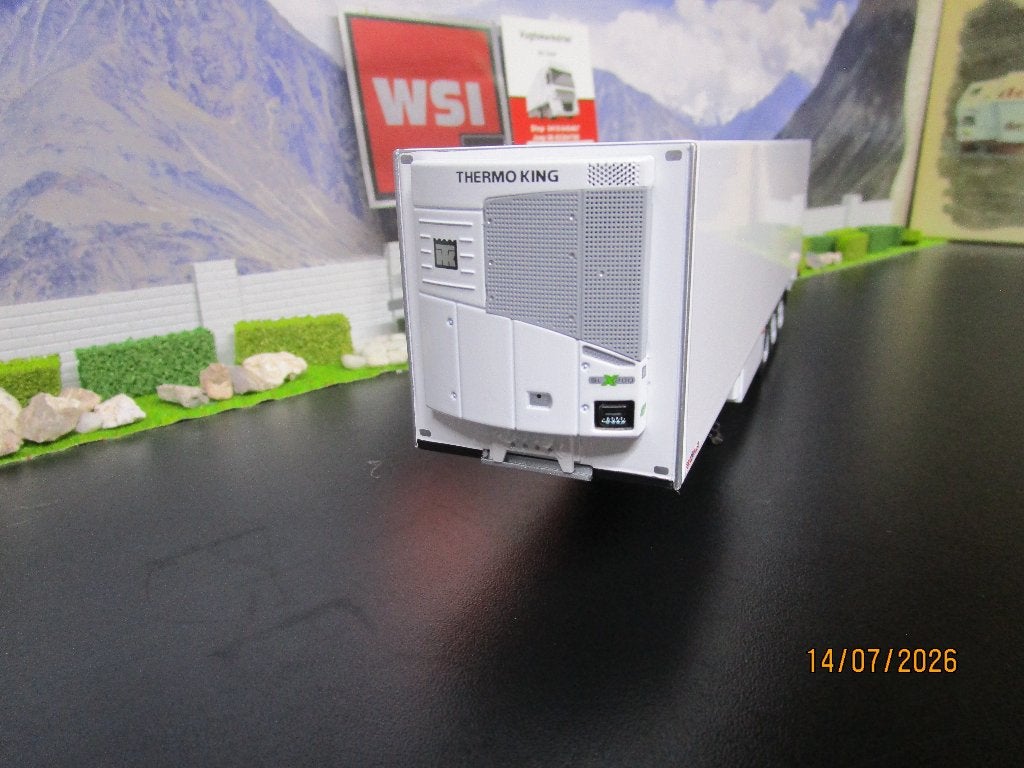 nieuw wsi white line reefer trailer thermoking 3axle, Ophalen of Verzenden, Nieuw, Bus of Vrachtwagen, Wsi