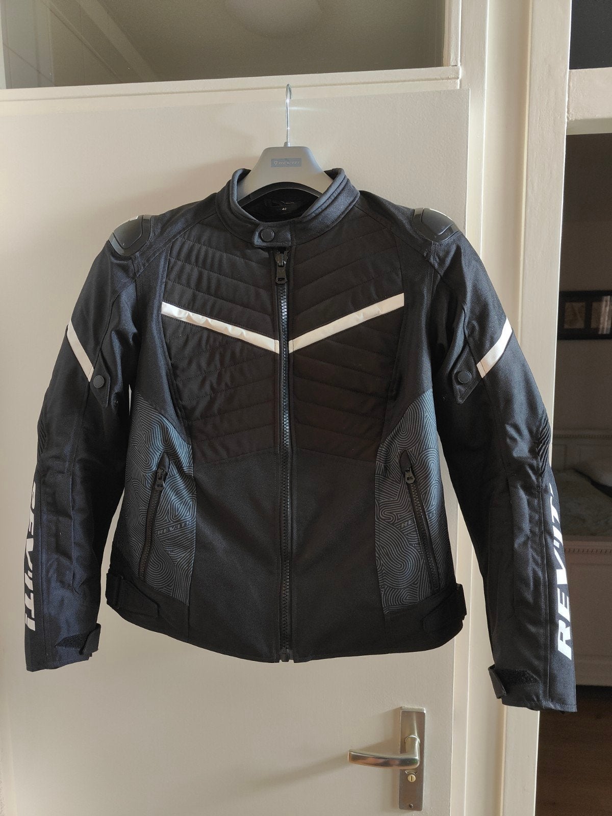 Revit H2O Dames Motorjas Maat 42 - Zo Goed Als Nieuw, Motoren, Kleding | Motorkleding, Ophalen of Verzenden, Tweedehands, Dames