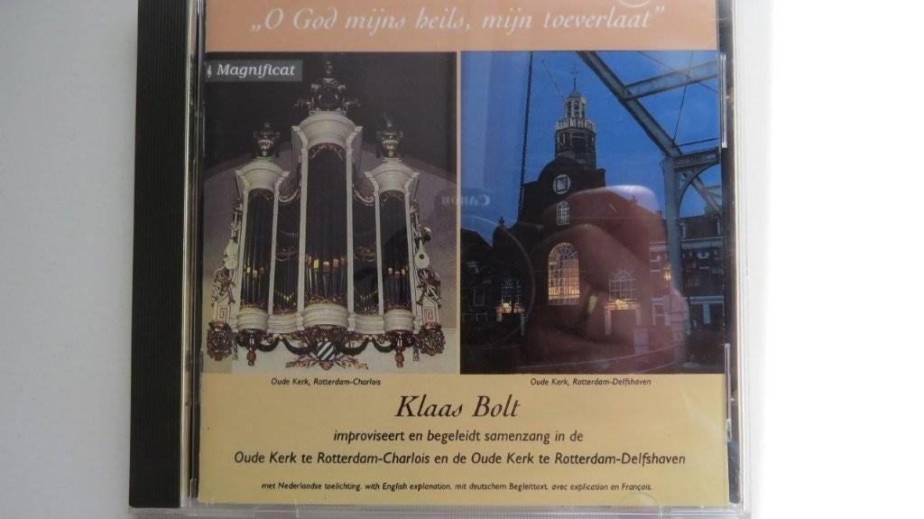 Cd orgel en samenzang: Klaas Bolt vanuit Rotterdam, Ophalen of Verzenden, Zo goed als nieuw, Gospel