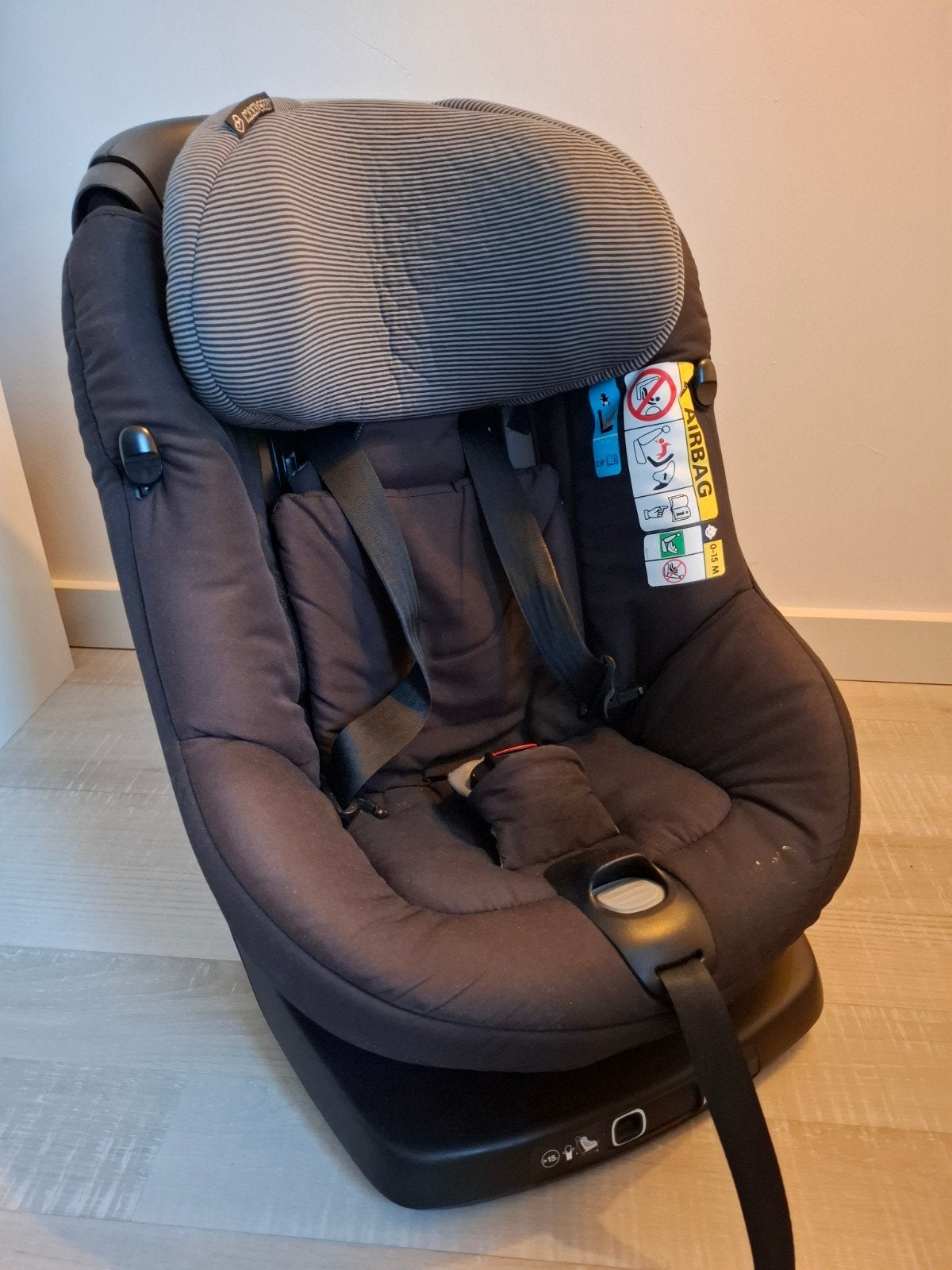 Draaibare Maxi-Cosi autostoel met Isofix, Kinderen en Baby's, Autostoeltjes, Ophalen, Verstelbare rugleuning, Gebruikt, 0 t/m 18 kg