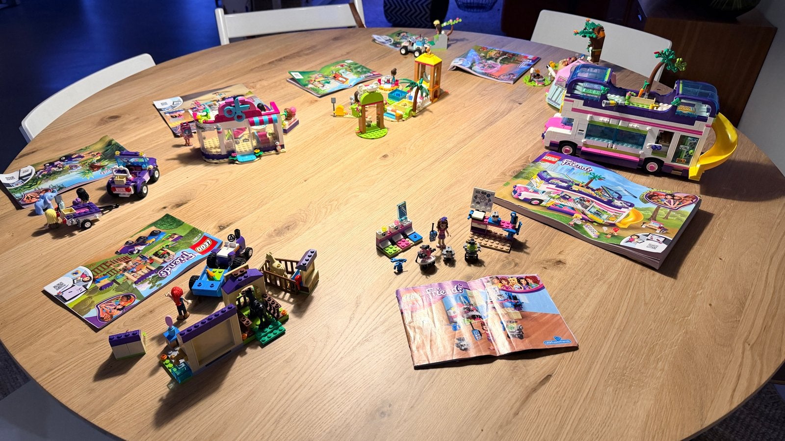 Grote collectie LEGO Friends sets met handleidingen, Ophalen, Zo goed als nieuw, Overige merken