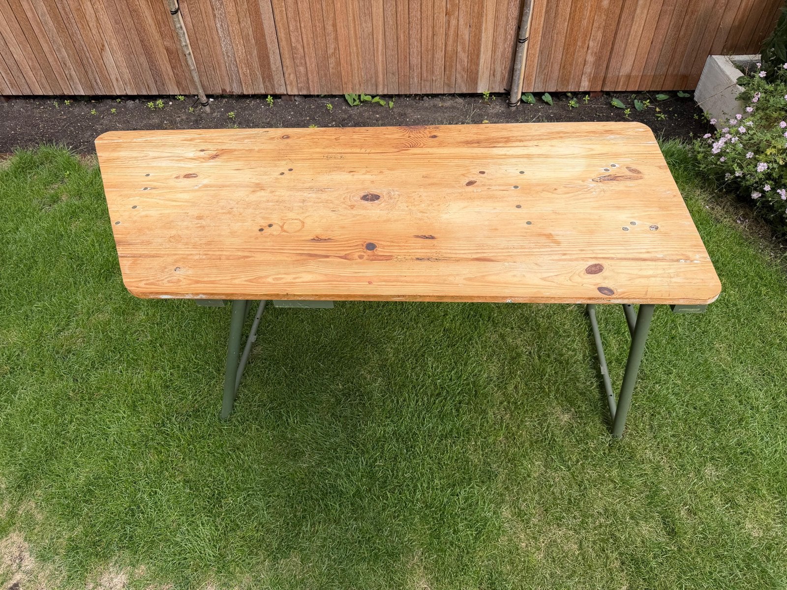 Legertafel opklapbaar, Ophalen, Gebruikt