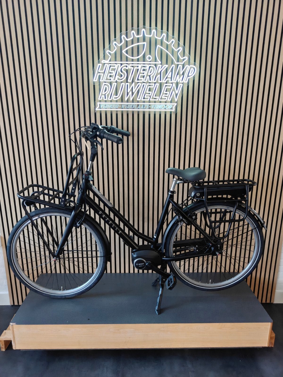 Gazelle Heavy Duty C7, slechts 2900km, ZGAN, Fietsen en Brommers, Fietsen | Dames | Moederfietsen, Ophalen, 2 zitjes, 53 tot 56 cm