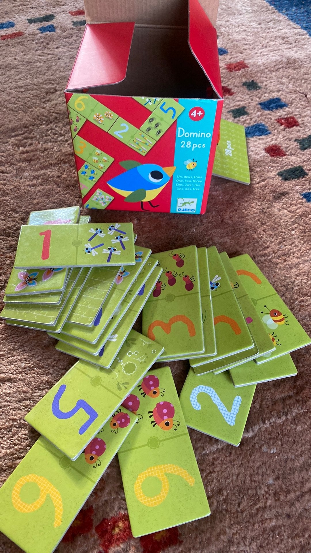 Domino 4+, Kinderen en Baby's, Ophalen, Zo goed als nieuw