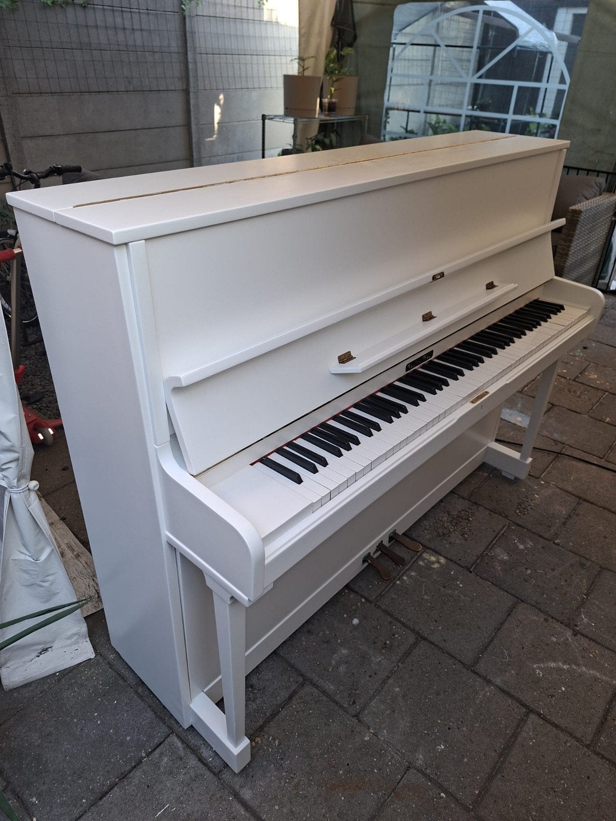 Steinmetz Piano, Ophalen, Gebruikt, Wit