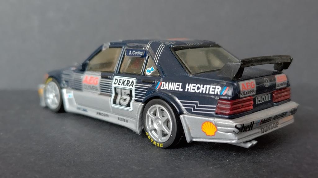 Mercedes Benz 190 DTM Evo Aeg Olympia Cudini Minichamps Pol, Auto, Verzenden, Minichamps@pma.de, Zo goed als nieuw