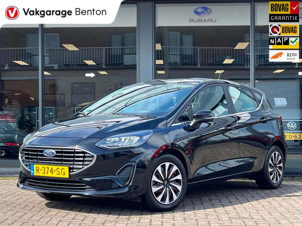 Ford Fiesta 1.0 EcoBoost Hybrid Titanium | Navigatie | Apple, Auto's, Ford, Gebruikt, Euro 6, 1133 kg, Origineel Nederlands