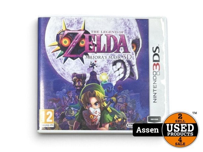 The Legend of Zelda Majora's Mask 3D 3DS Game, Nintendo, Zo goed als nieuw, Support@nintendo.com, 11-1 Hokotate-cho, Kamitoba, Minami-ku
Kyoto 601-8501
Japan