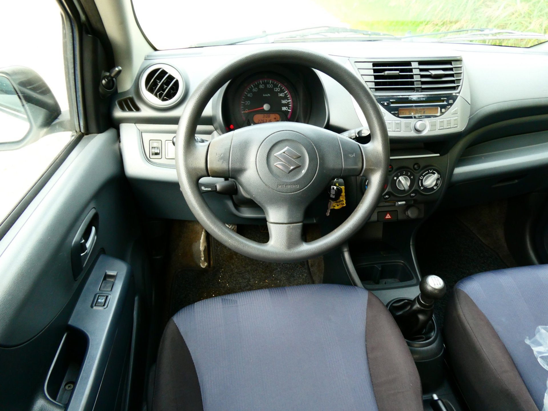 Suzuki Alto 1.0 Comfort VVT Airco Zuinig 2e eigenaar Histori, Euro 5, Stof, Gebruikt, Emergency brake assist