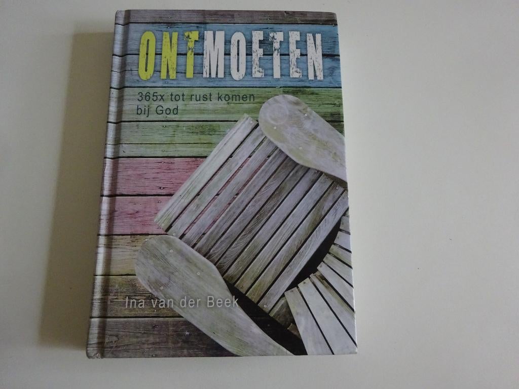 INA VAN DER BEEK - ONTMOETEN - BIJBELS DAGBOEK ZGAN, Ophalen of Verzenden, Zo goed als nieuw, Christendom | Protestants