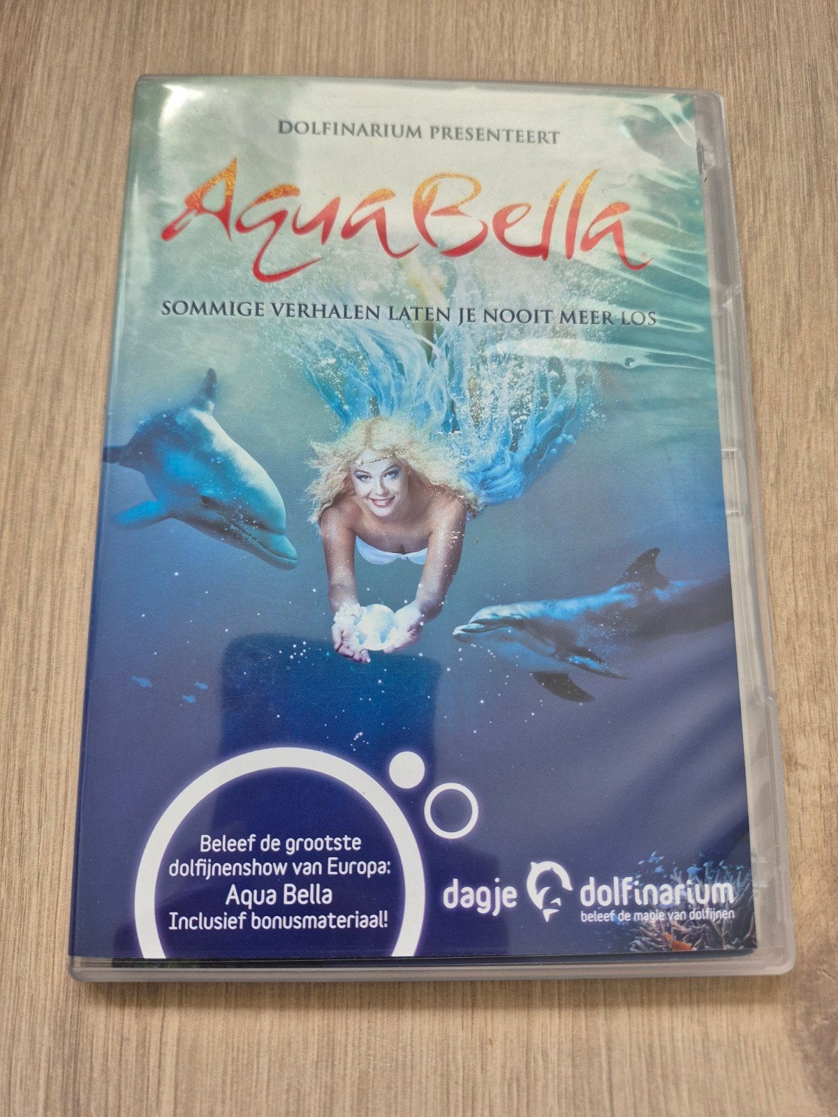 Dolfinarium presenteert: Aqua Bella DVD, Cd's en Dvd's, Alle leeftijden, Inclusief doosje, Zo goed als nieuw, Ophalen of Verzenden
